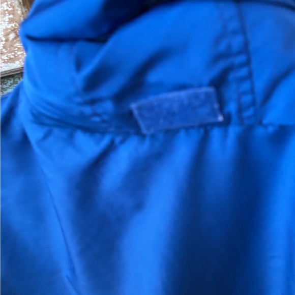 Vintage Eddie Bauer Windbreaker Rain Jacket Mens Sz XXL Blue Stow Away Hood NEW! - Picture 5 of 10